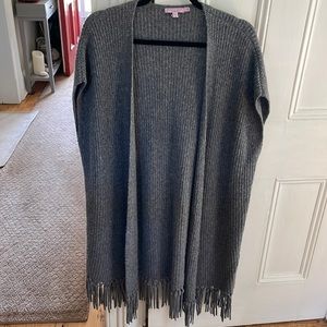 Calypso cashmere long cardigan